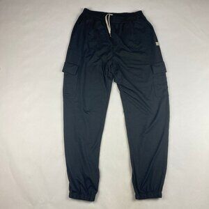 Vuori Boyfriend Black Heather Cargo Sweatpants Size Small